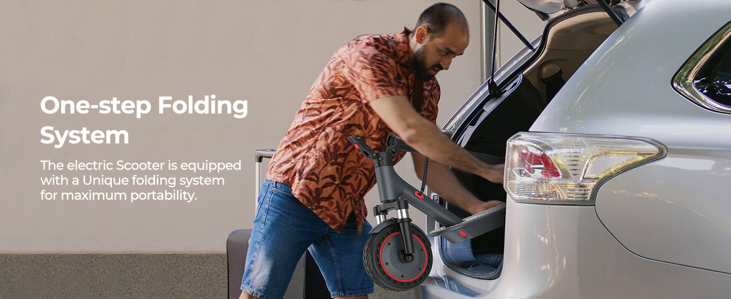 Smart Control Electric Scooter 16miles Max Range for Adult