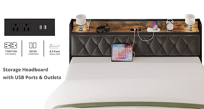 Twin/ Twin XL /Full/ Queen/ King/ California King Bed Frames