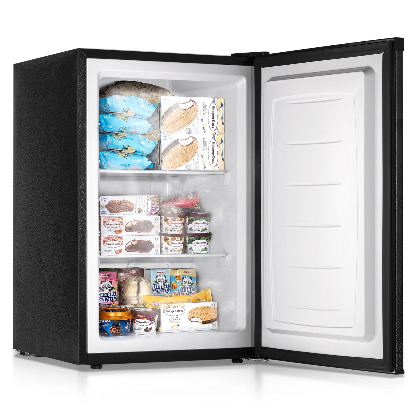 3.0 Cubic Upright freezer with Reversible Door.