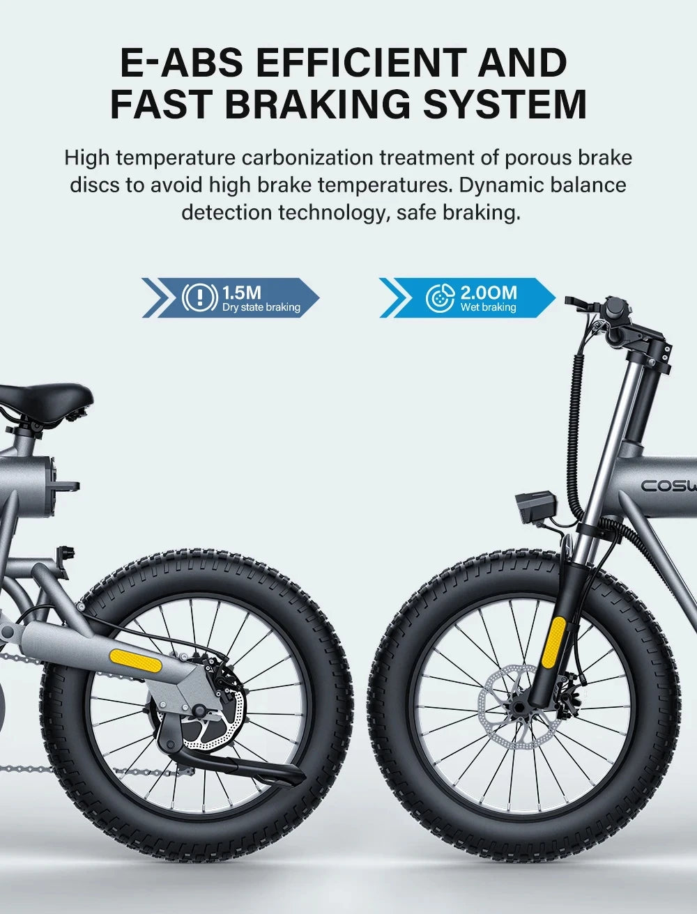 20-inch Fat Tire E-Mountain bike