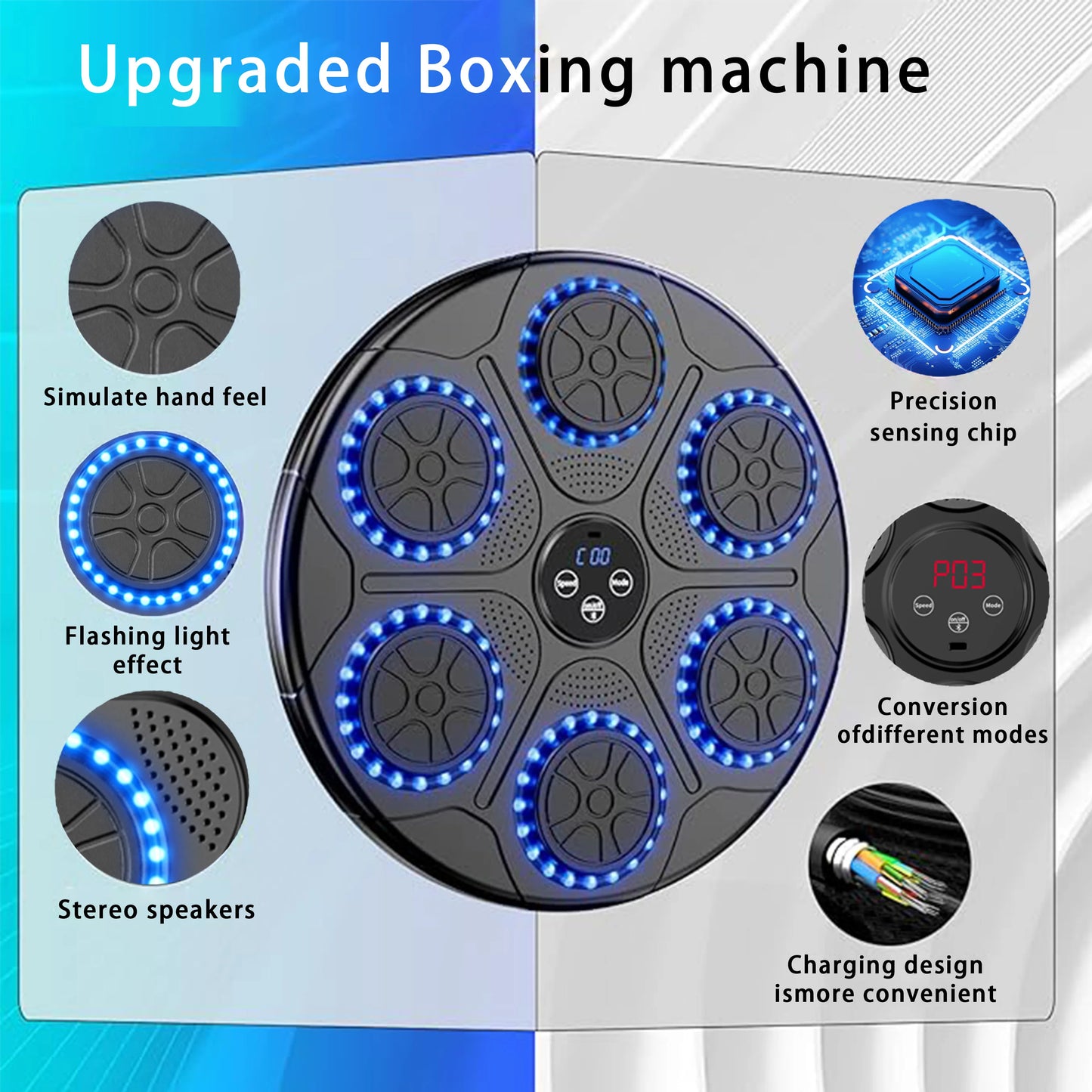 New Music Boxing Machine Trainer Punching Equipment