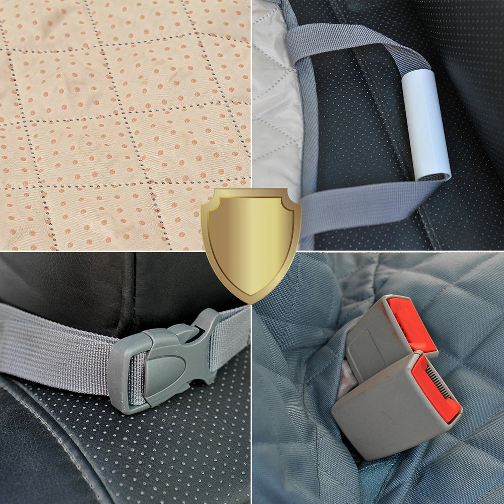 Waterproof Dog Car Seat Cover Seat with Protector Mat Safety Carrier