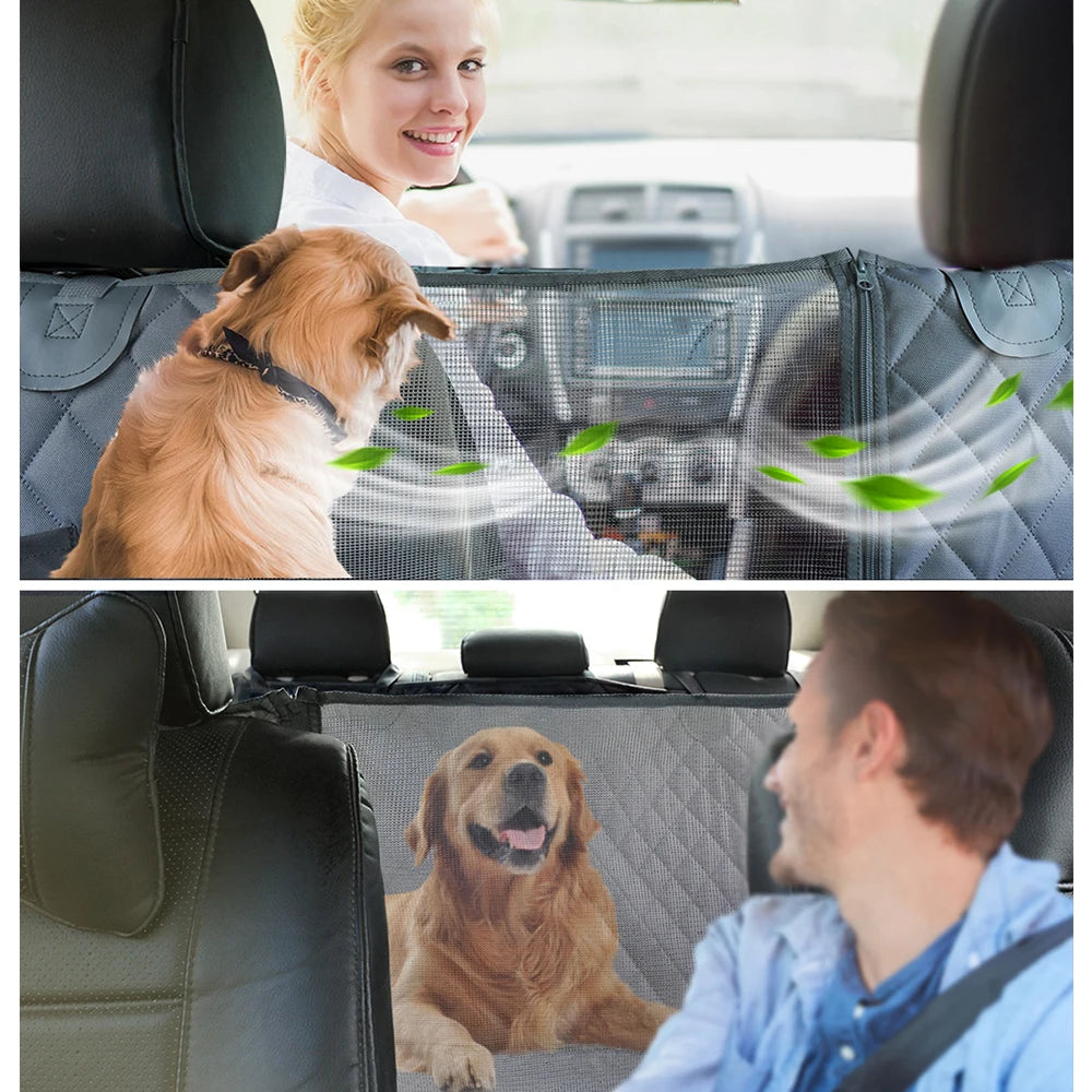 Waterproof Dog Car Seat Cover Seat with Protector Mat Safety Carrier