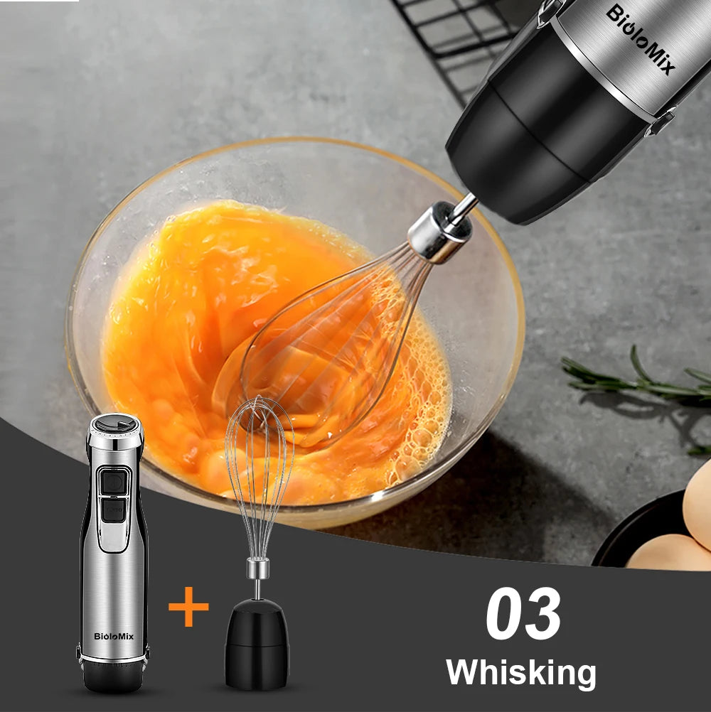 4 in 1 High Power 1200W Immersion Hand Stick Blender
