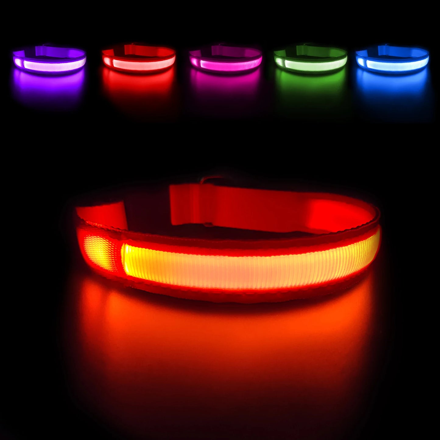 Luminous Waterproof Safety Dog Collar