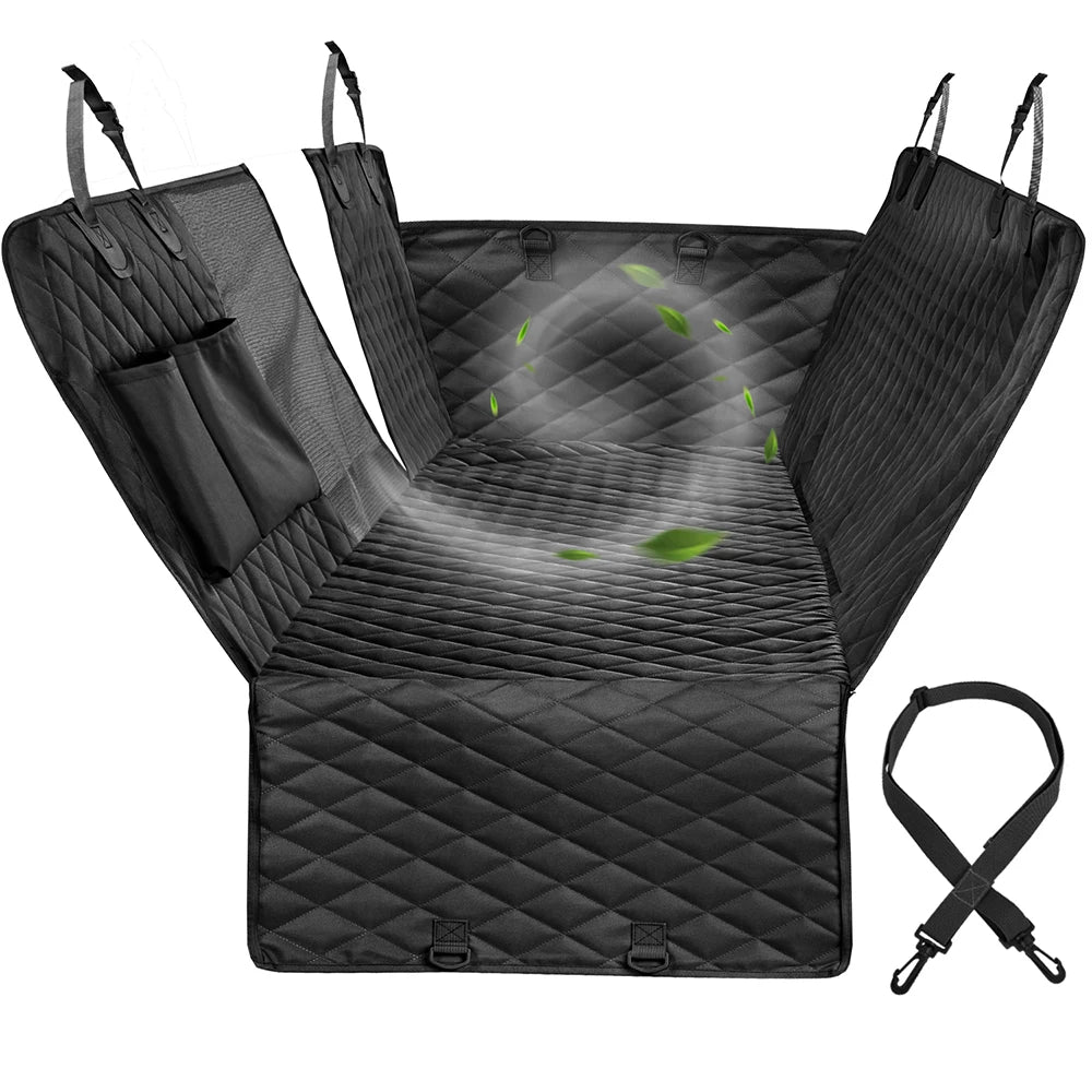 Waterproof Dog Car Seat Cover Seat with Protector Mat Safety Carrier