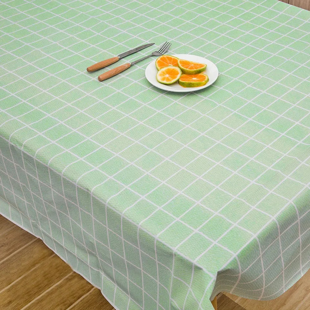 Rectangle Wipe Clean Party Tablecloth Cover