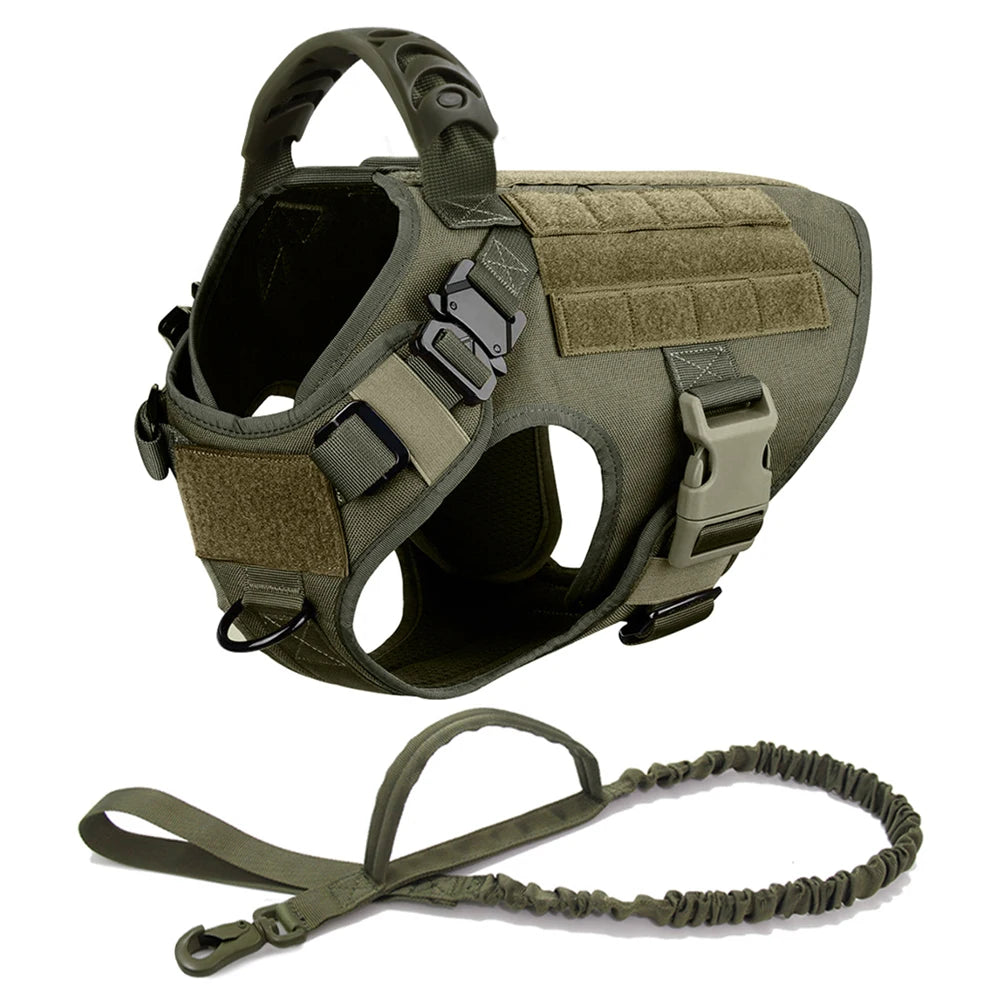 Training Walking Vest Dog Harness and Collar for Medium Large Dogs