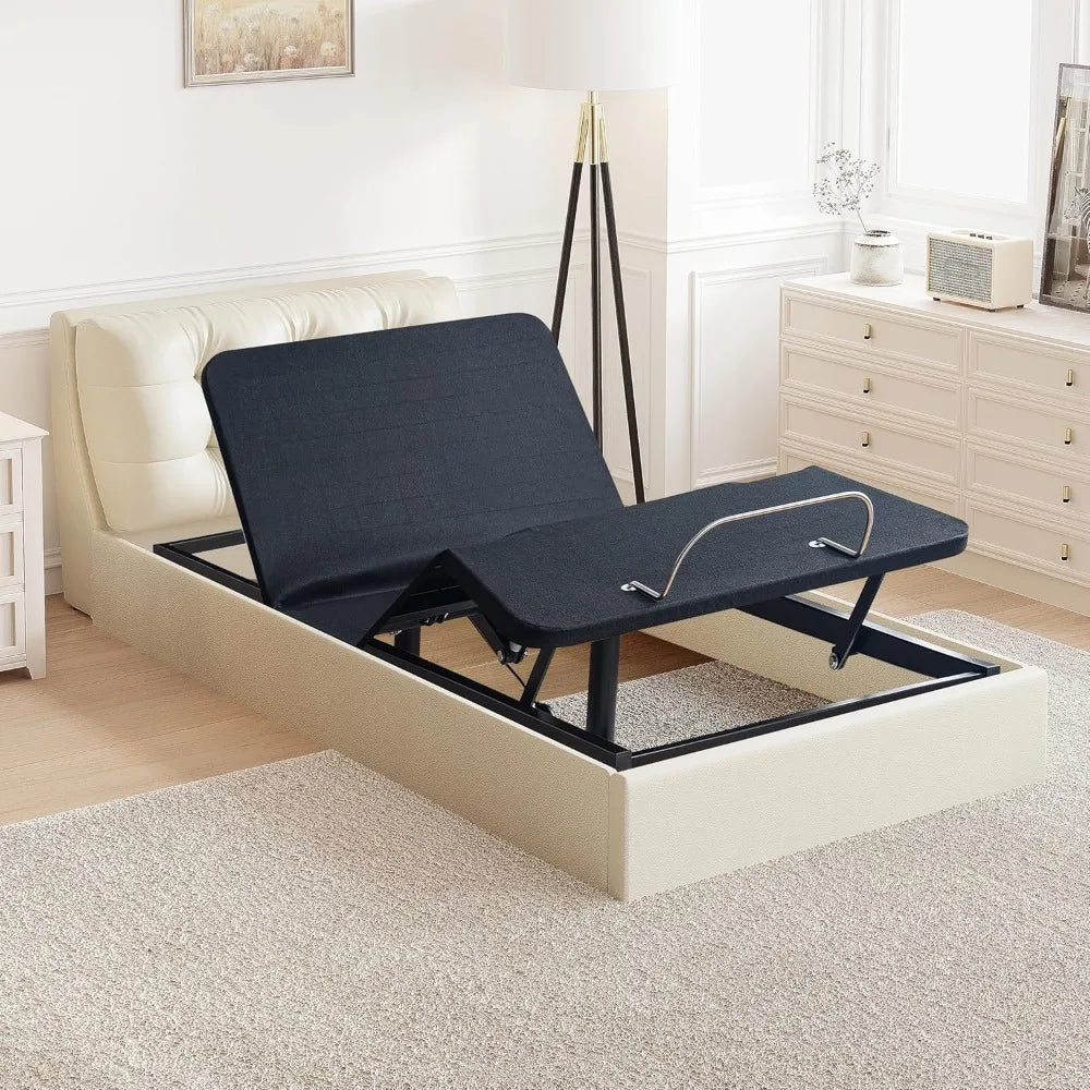 Twin XL Adjustable Bed Frame with Wireless Remote