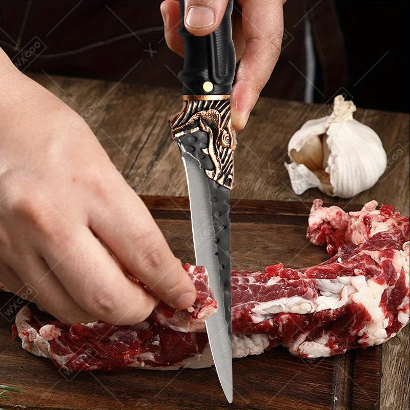8PCS Stainless steel Professional Kitchen Chef Knife Set