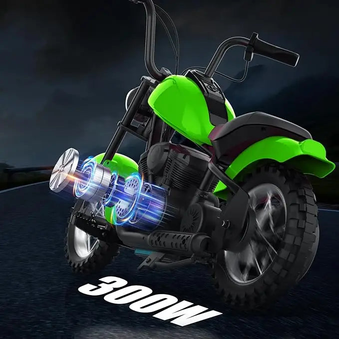 Electric Motorcycle for Kids, Speed Max Up to 14MPH