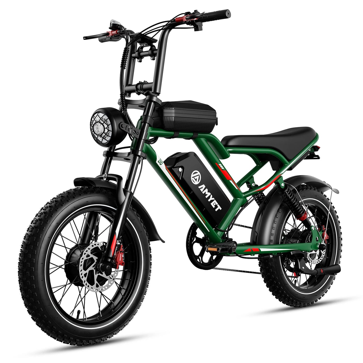 Adults Electric Bike with 2000W Dual Motor
