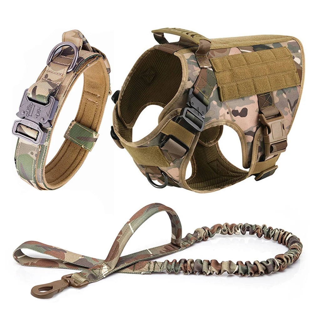 Training Walking Vest Dog Harness and Collar for Medium Large Dogs