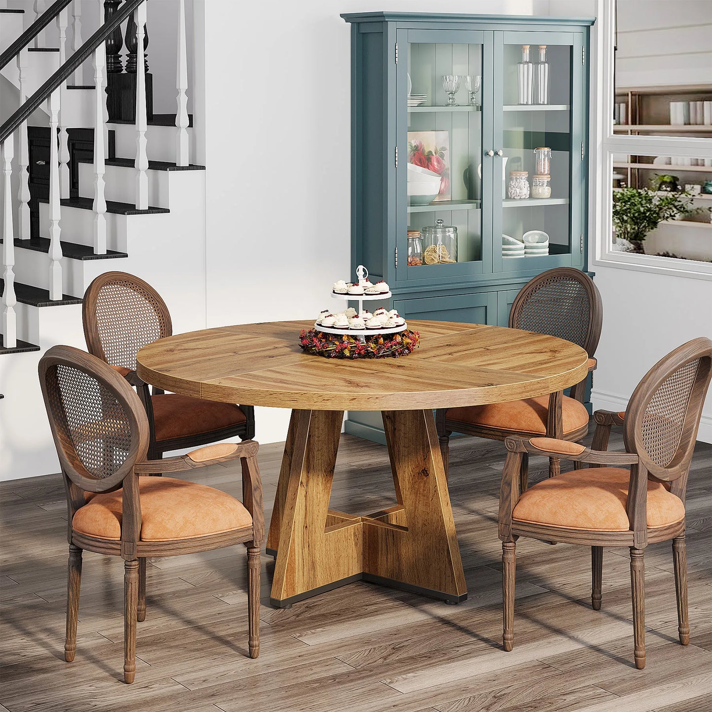 47 Inch Round Dining Table