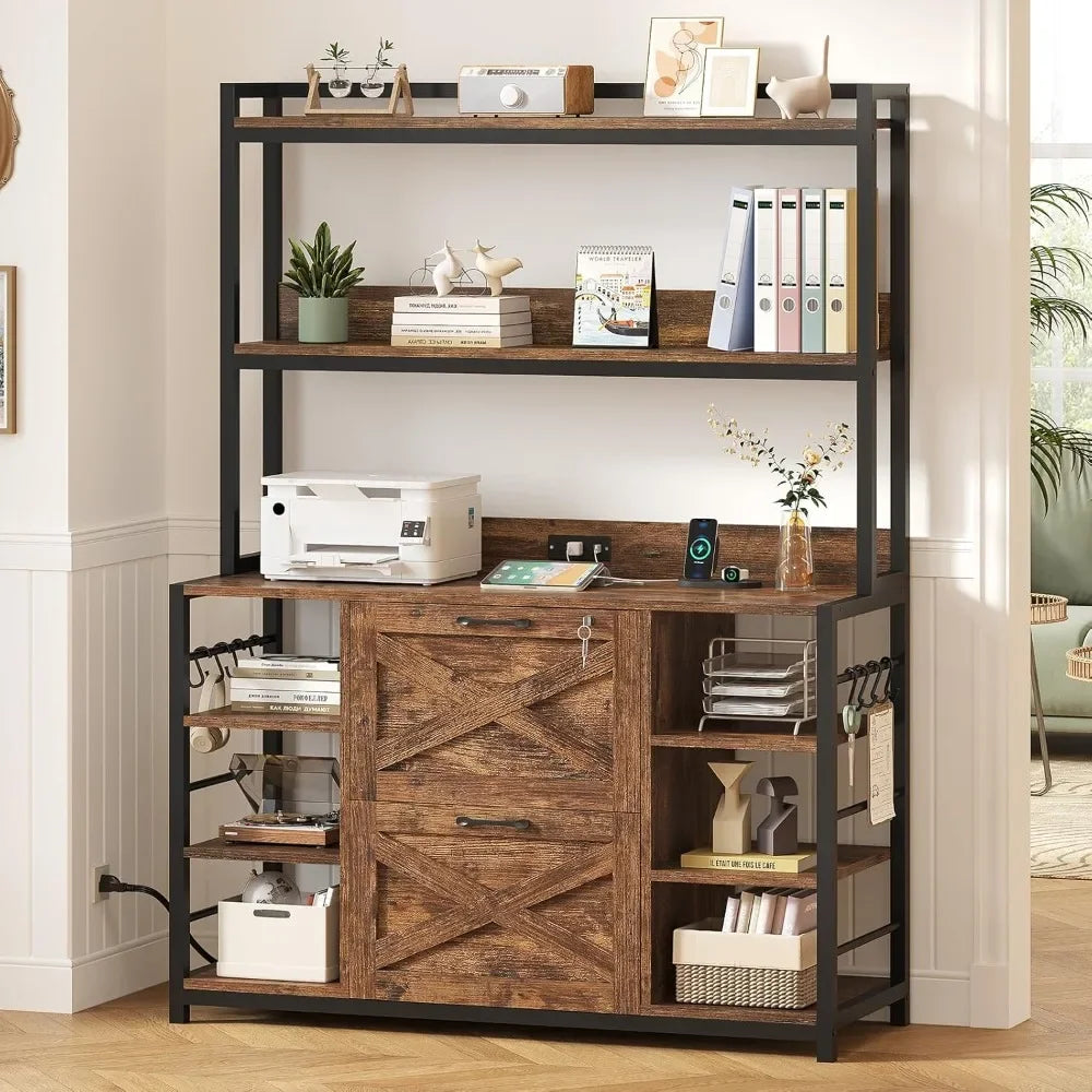 2 Drawer Filing Cabinets for Home Office with Lock