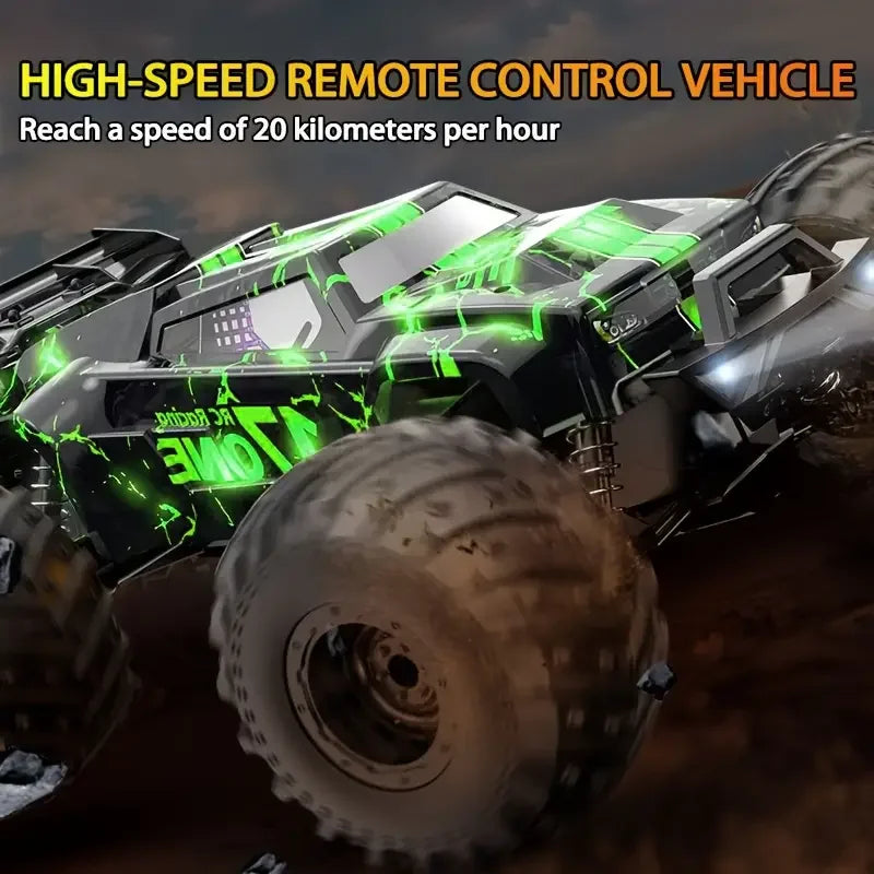 High-speed remote-controlled monster off-road vehicle