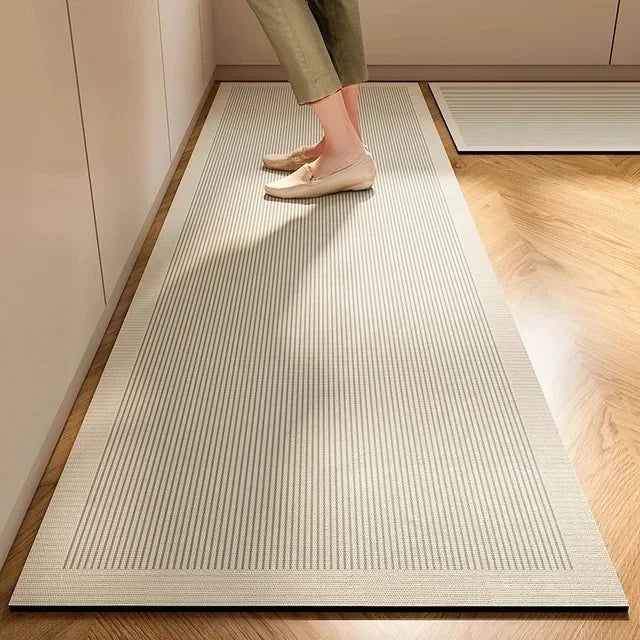 1 pc Japanese style soft kitchen diatomite mud floor mat