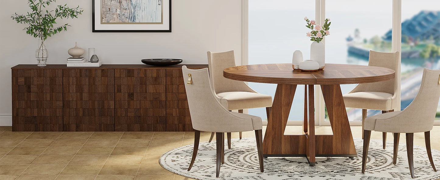 47 Inch Round Dining Table