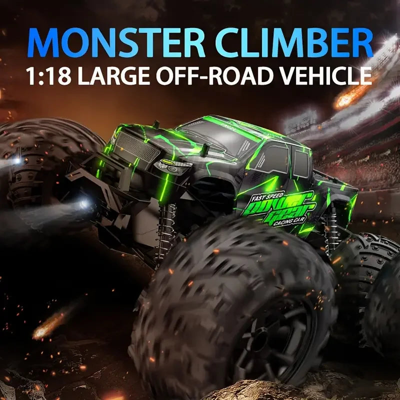 High-speed remote-controlled monster off-road vehicle