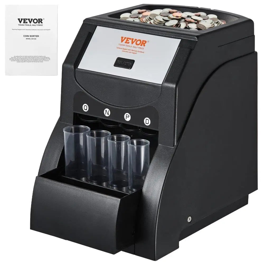 Coin Sorter Machine Sorts up to 230 Coins per Minute