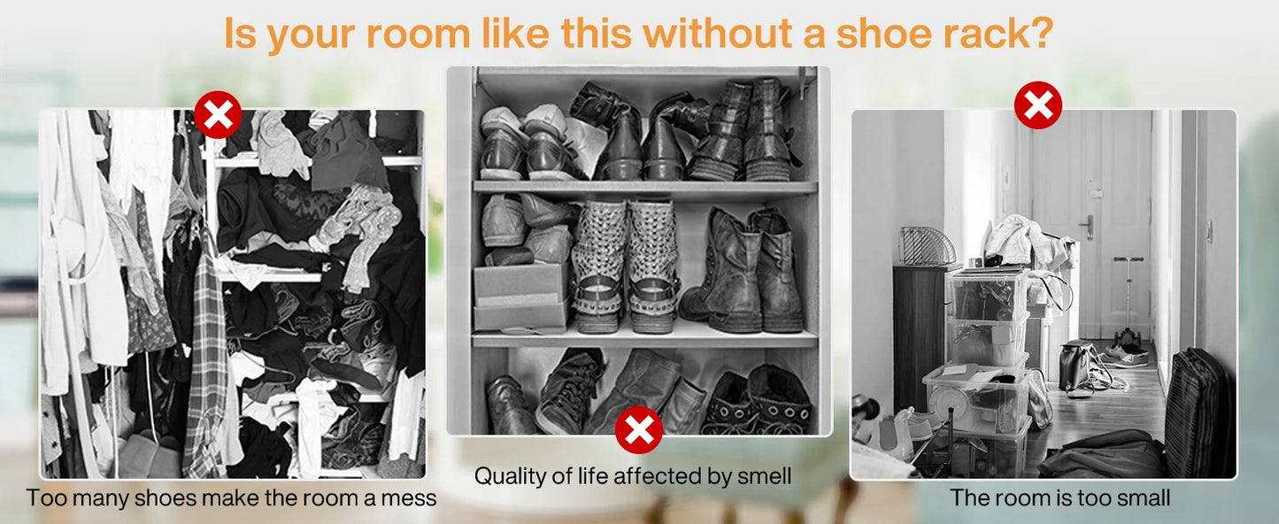 10 Tier Shoes Rack Organizer with Cover