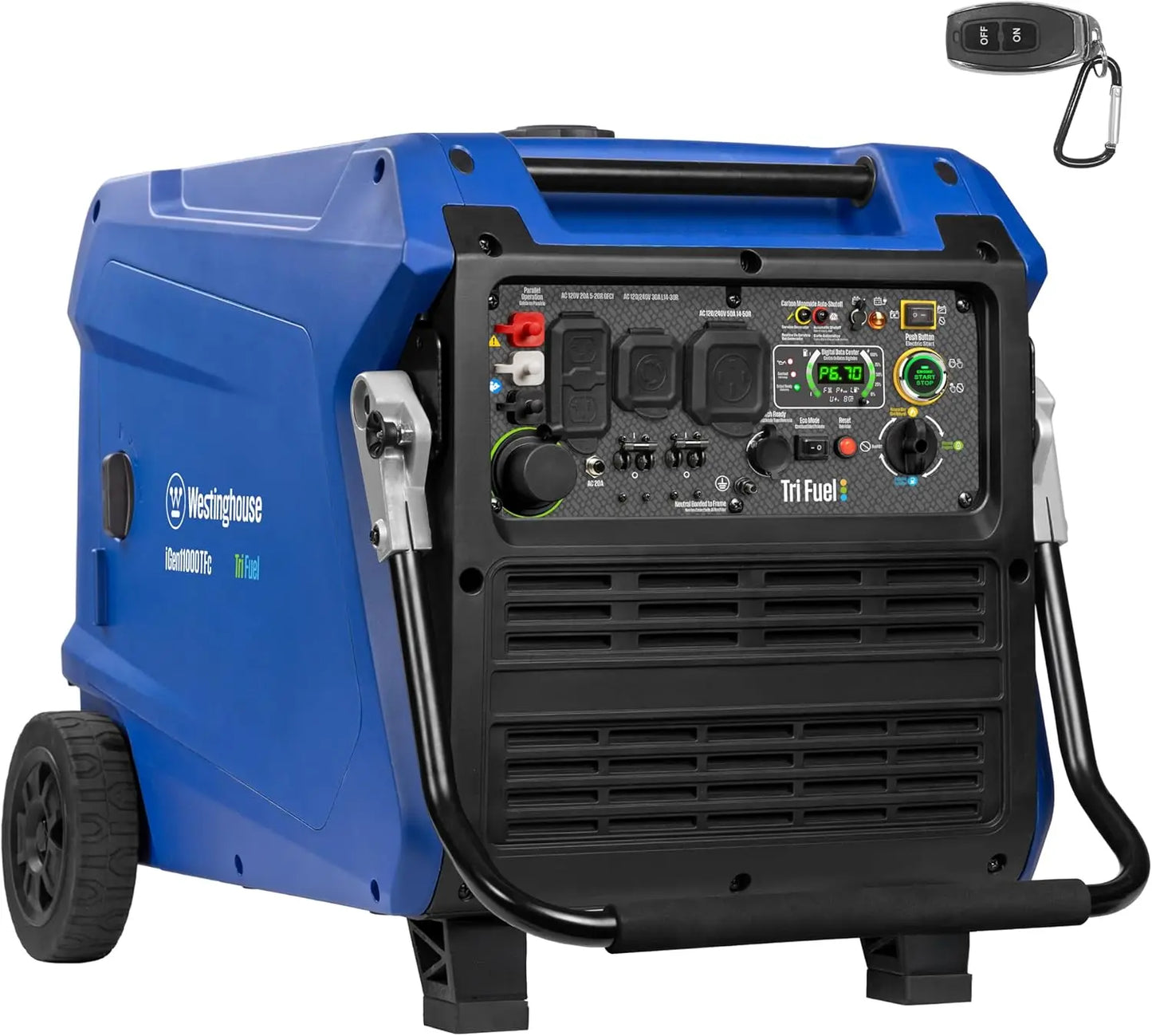 11000 Peak Watt Tri-Fuel Portable Inverter Generator