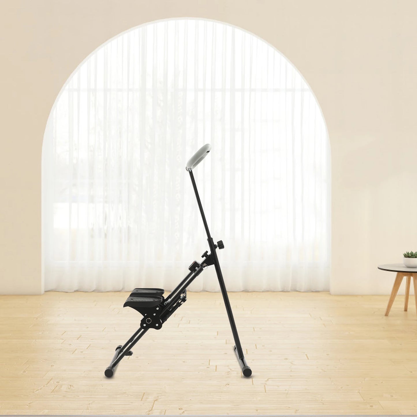 Foldable Indoor Vertical Stair Climbing Machine for Full-Body Workout