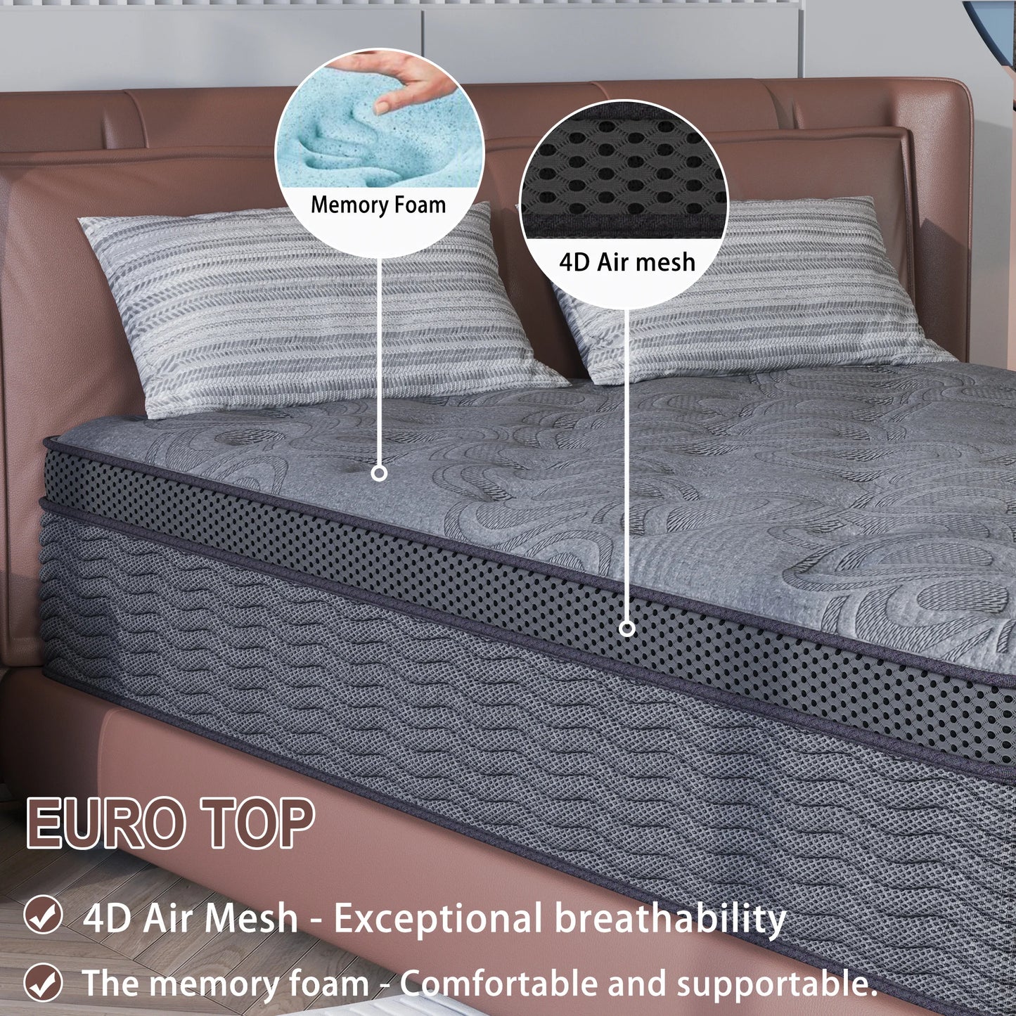 9"12"14" Twin, Full, Queen, King Size mattress