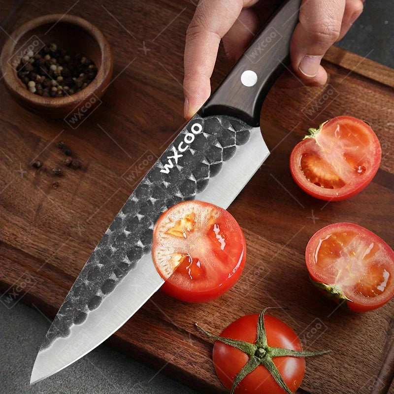 8PCS Stainless steel Professional Kitchen Chef Knife Set