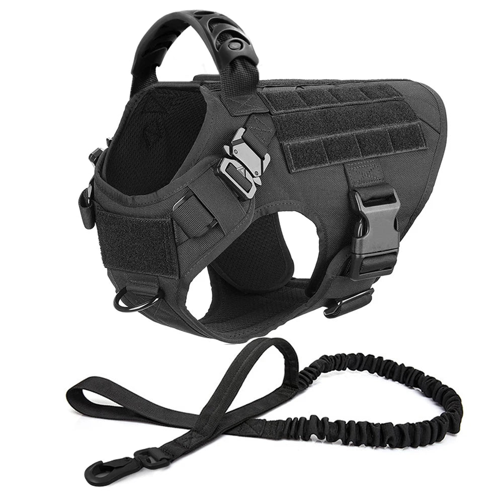 Training Walking Vest Dog Harness and Collar for Medium Large Dogs