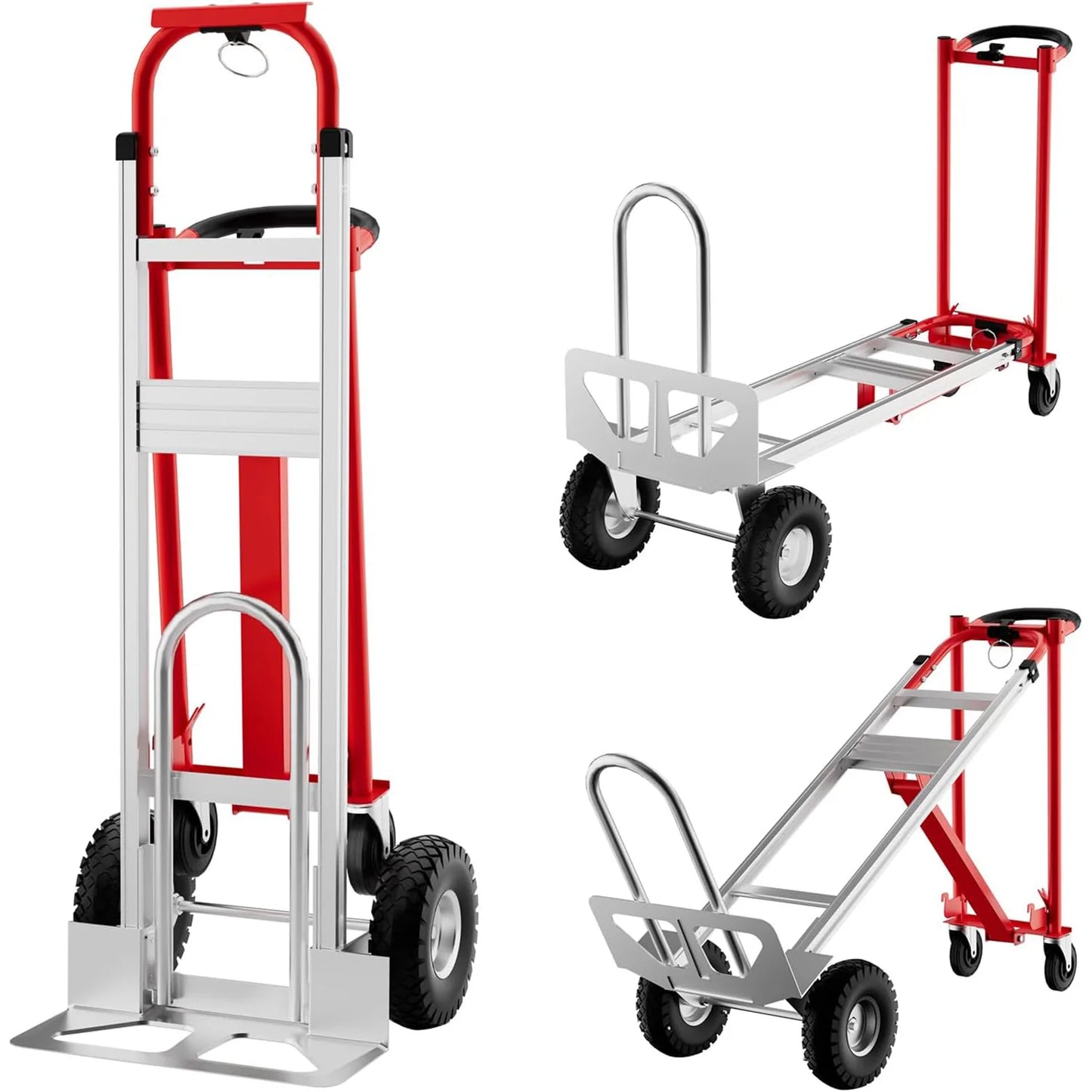 3 in 1 800Lbs Capacity Heavy Duty Folding Hand Truck