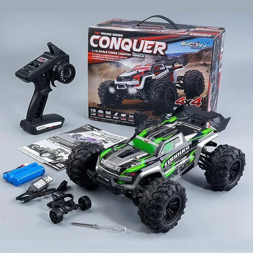 2024 New 1:16 Scale Large RC Control Car 2.4G 4WD Off Road Monster Truck
