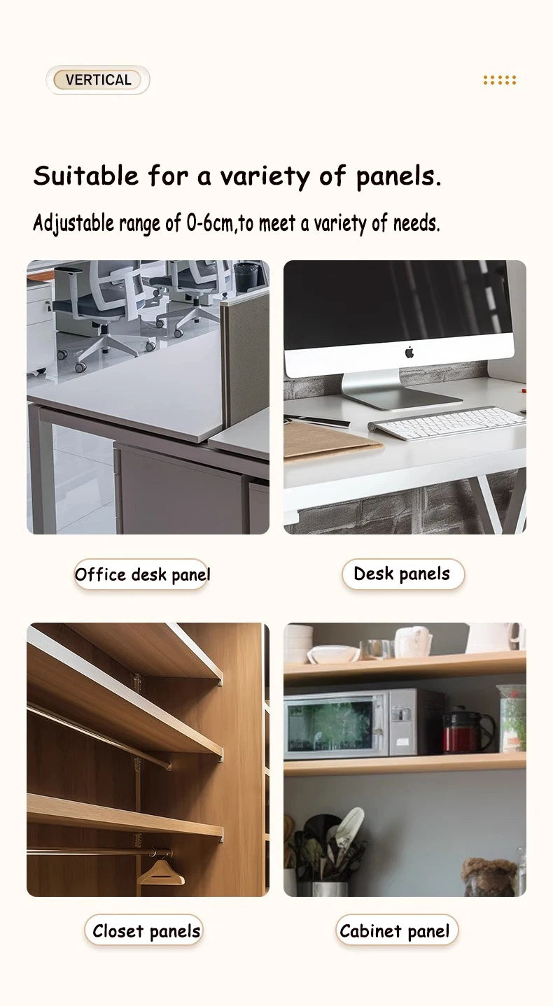Telescopic Under Table Storage Rack Organizer