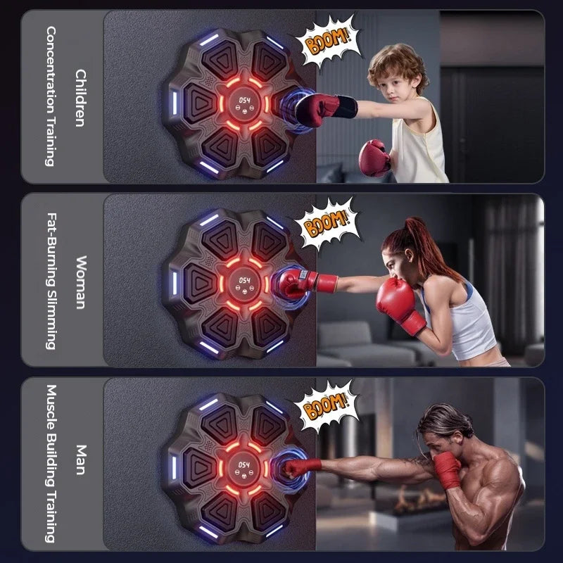 Bluetooth Wall Mounted Music Boxing Trainer