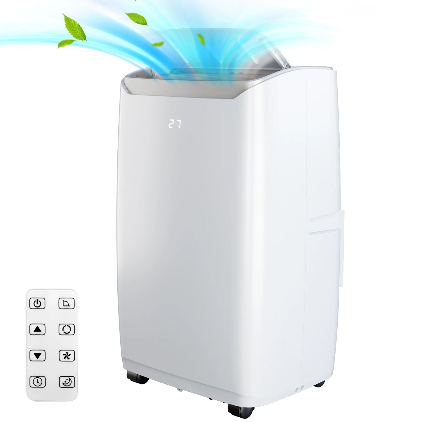 12000 BTU Portable Room Air Conditioners with Multi-Speed Fan