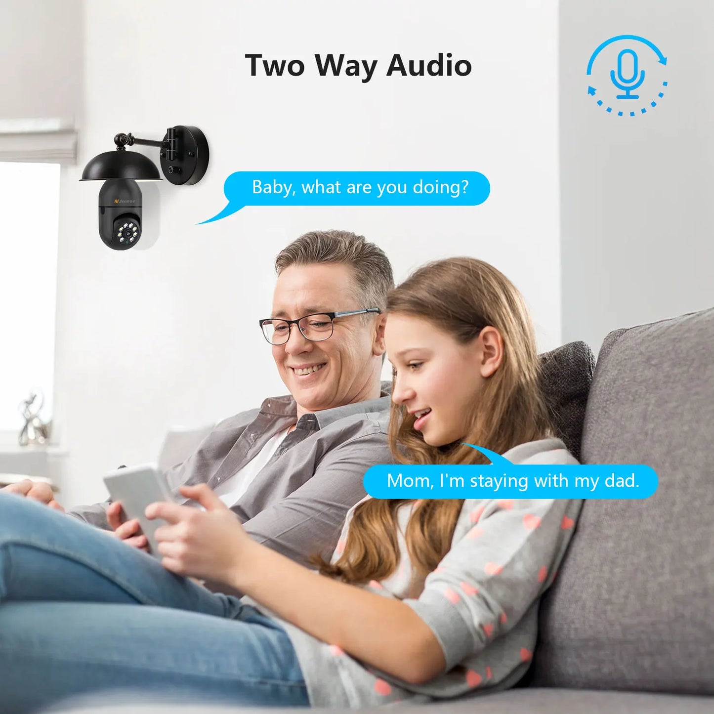 360°/2k HD Wireless Camera, Wi-Fi Light Socket Camera for Indoor-outdoor Home Security