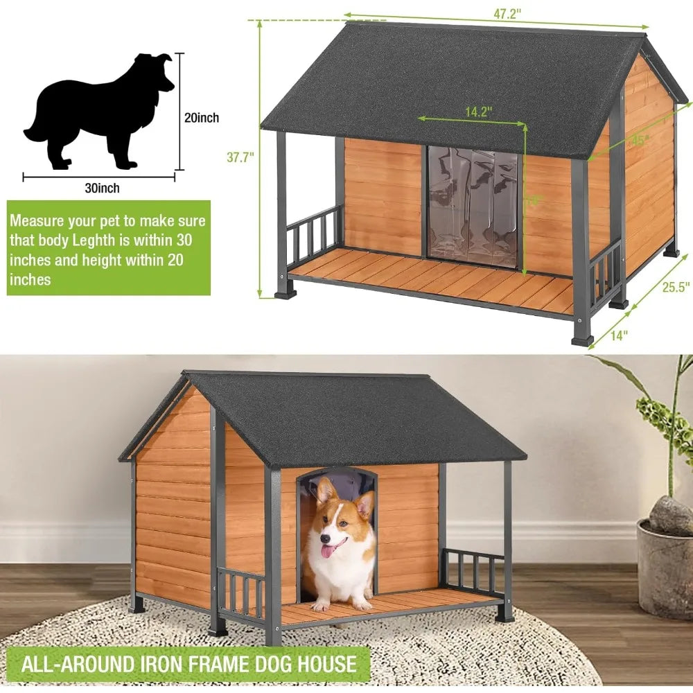 Outdoor Dog Cage Perfect for Small & Medium & Large Dogs