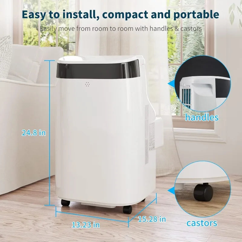 10000 BTU Portable Air Conditioner with Remote Control
