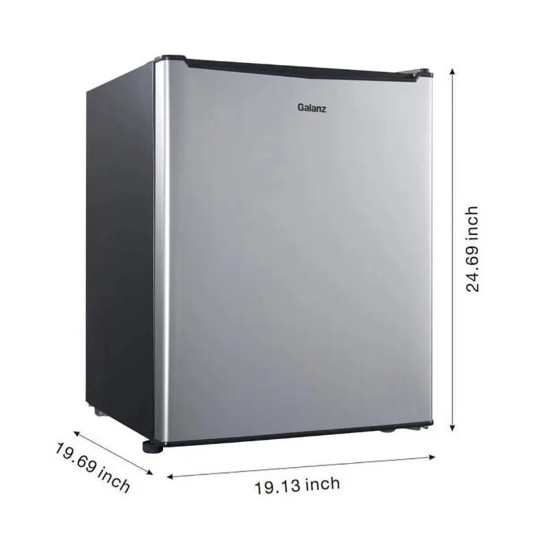 3.2 Cu. Ft. Single Door Mini Fridge, Energy Star Certified