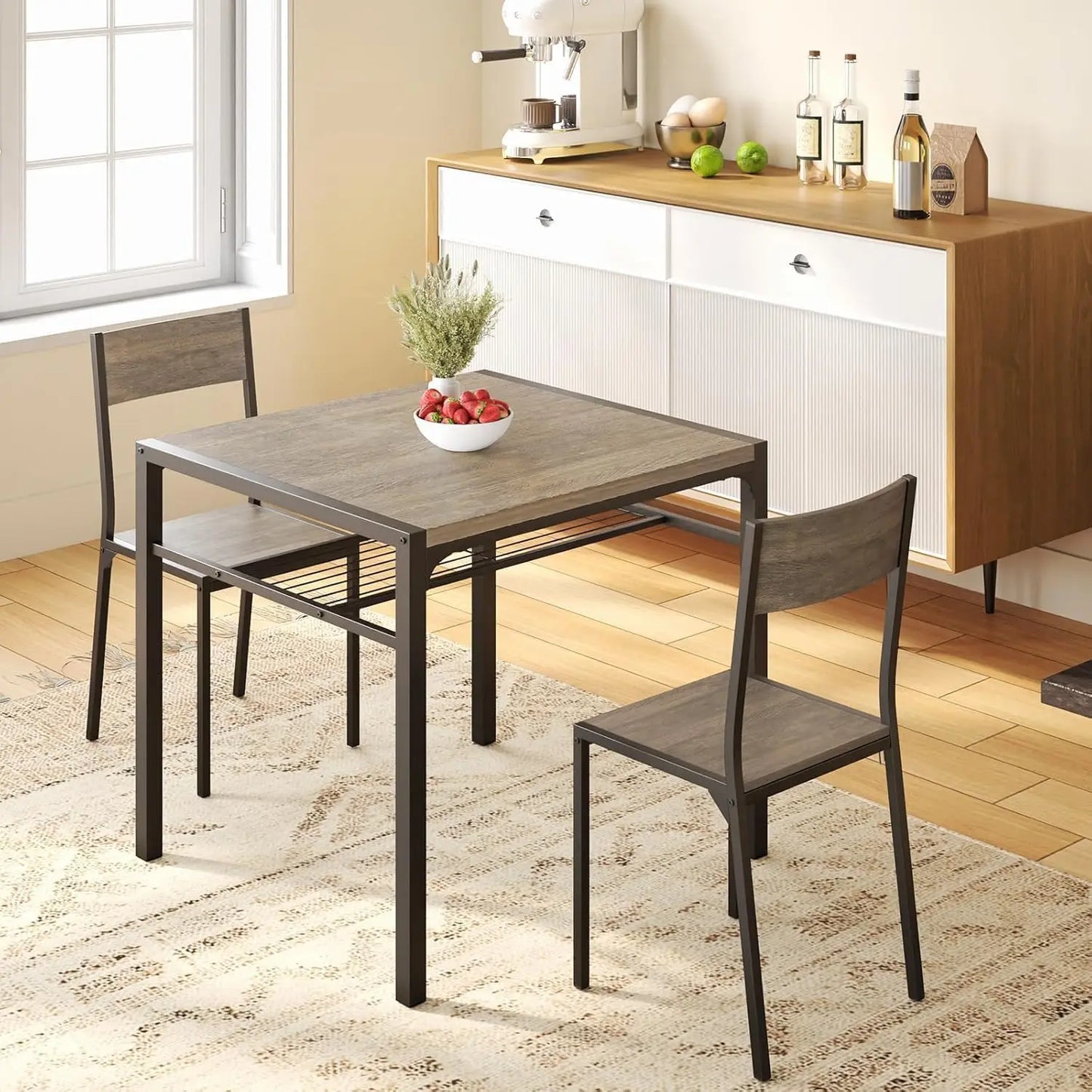 4-Piece Dining Set for Small Spaces & Apartments