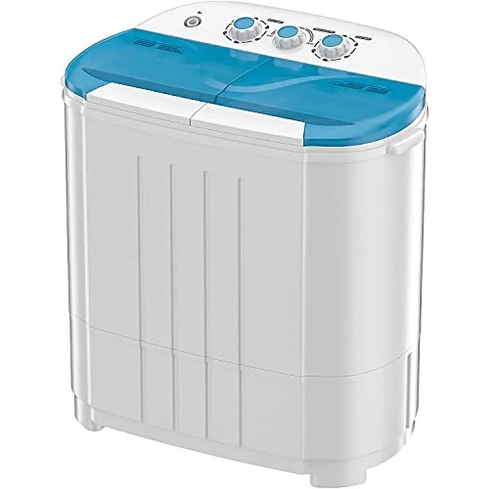 Portable Mini 9lbs Capacity Compact Laundry Machine with Spin Cycle