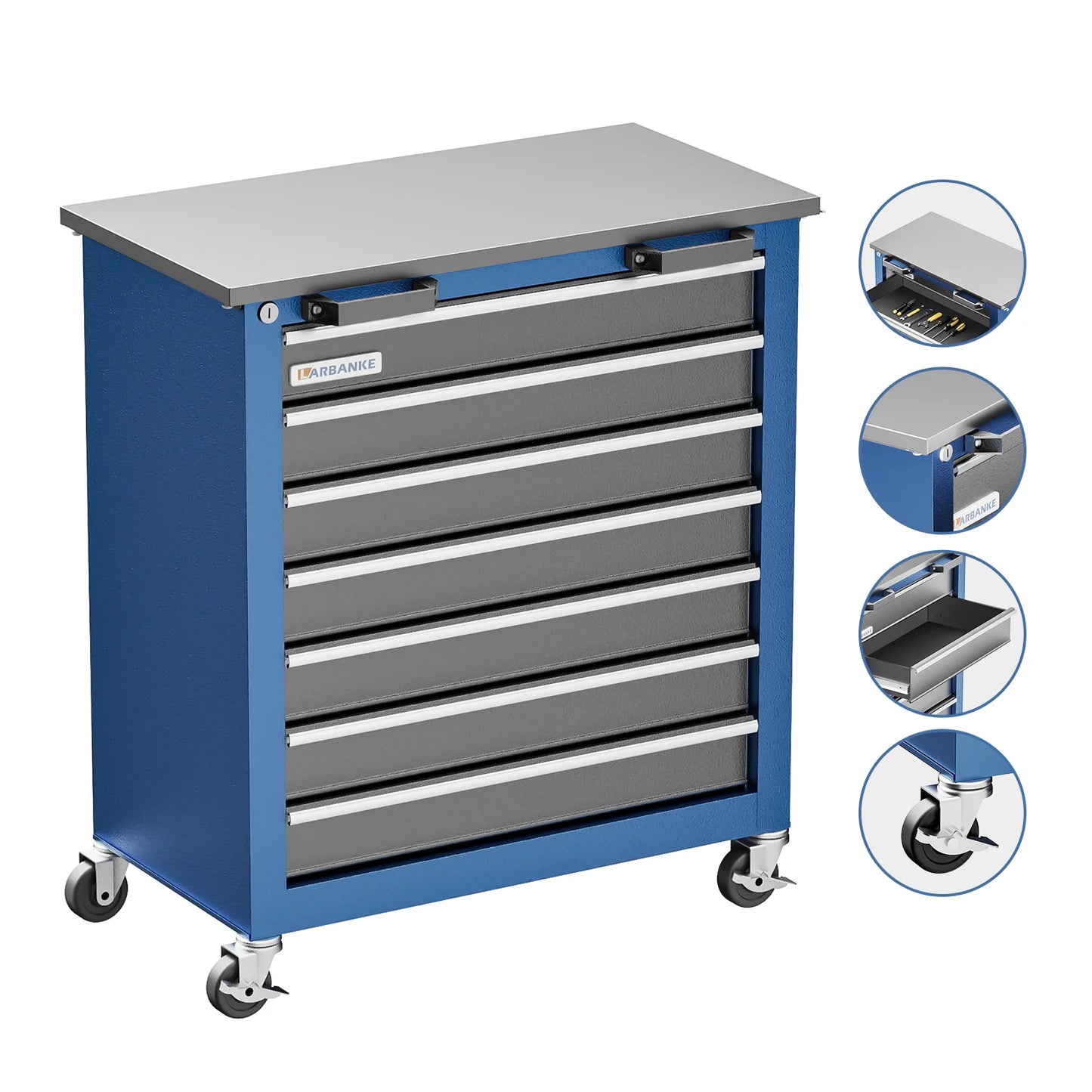 Combination Tool Cabinet with Connecting Buckle.
