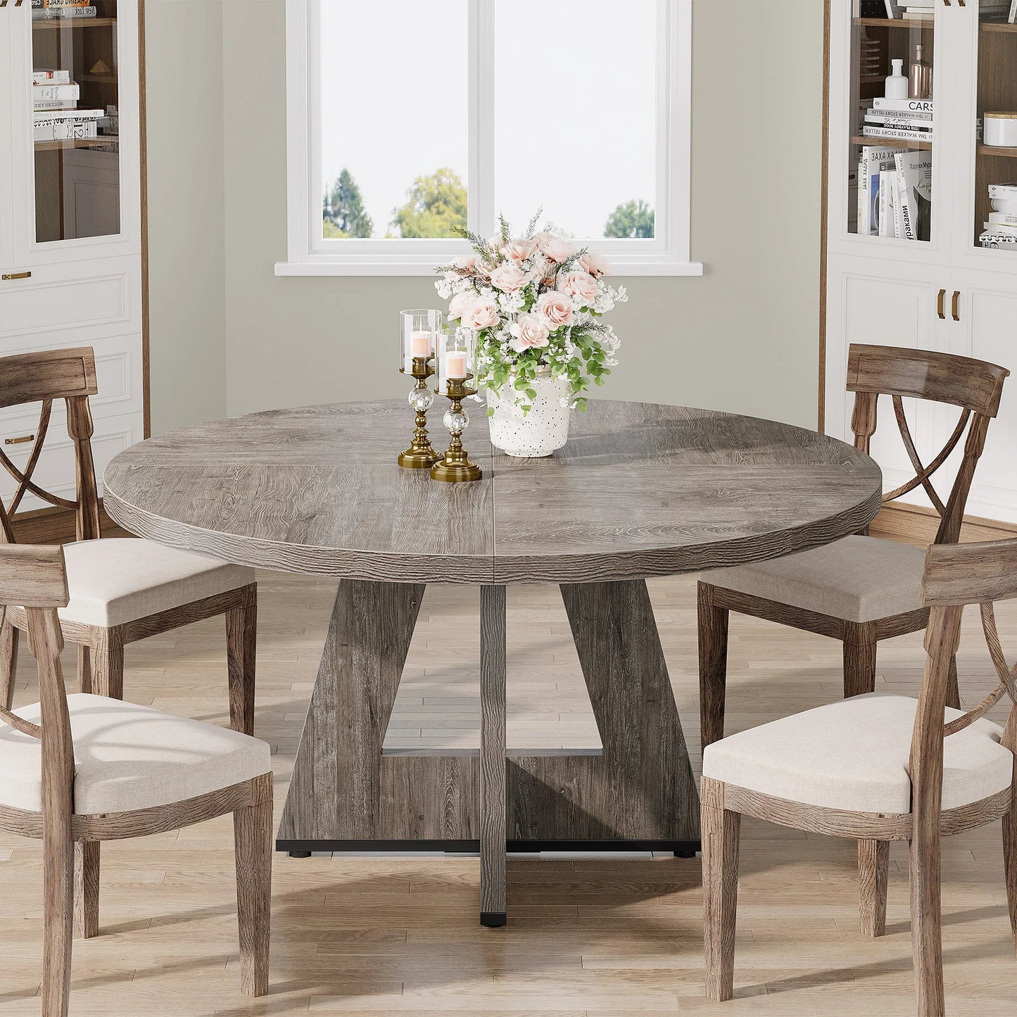 47 Inch Round Dining Table