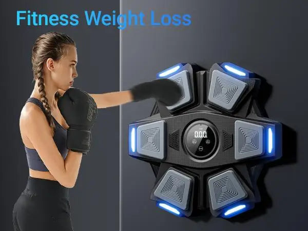 Musical boxing machine, suitable for both adults and children