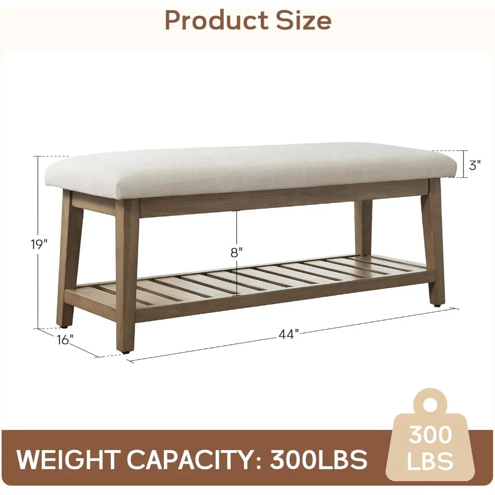 Upholstered Shoe Benches for Bedroom