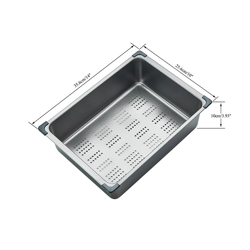 304 Stainless Steel Waterfall Kitchen Sink with Digital Display