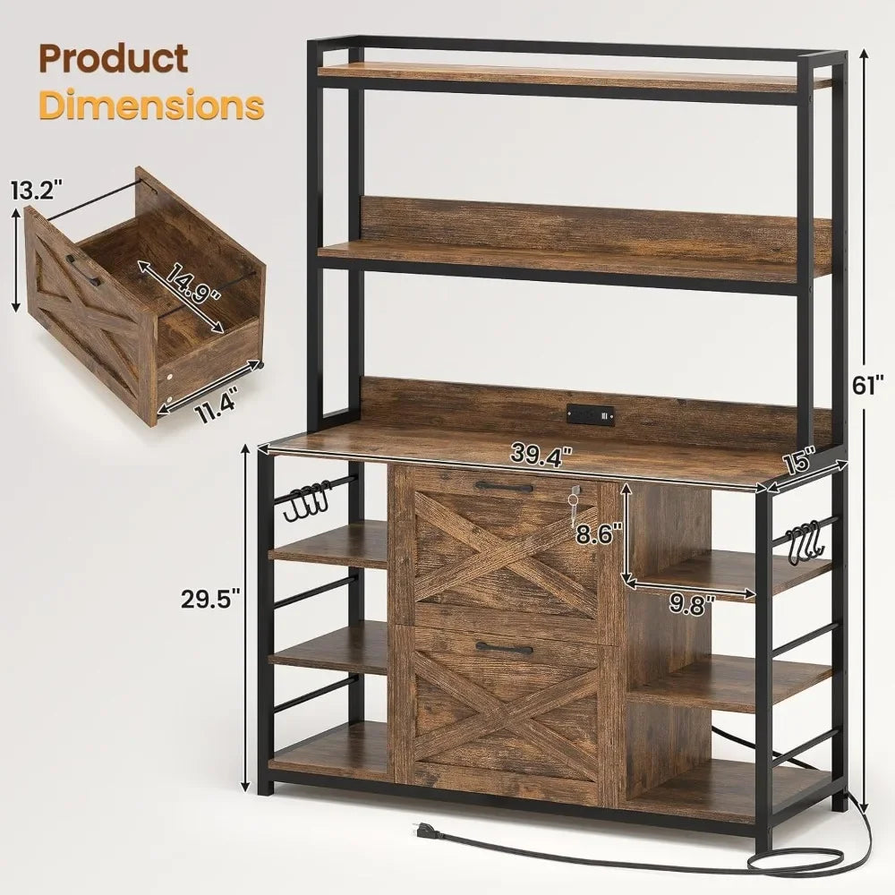 2 Drawer Filing Cabinets for Home Office with Lock