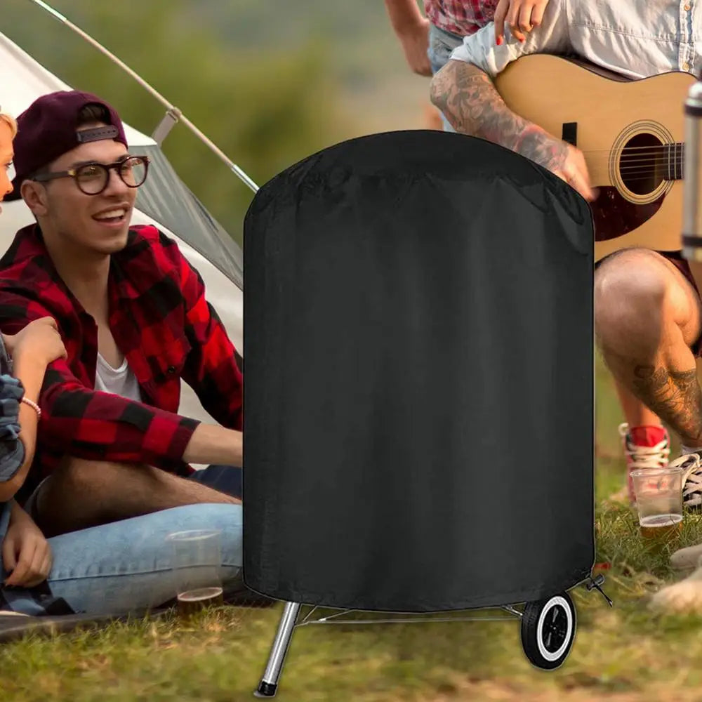 Waterproof Charcoal Grill Cover for Outside Patio Beach