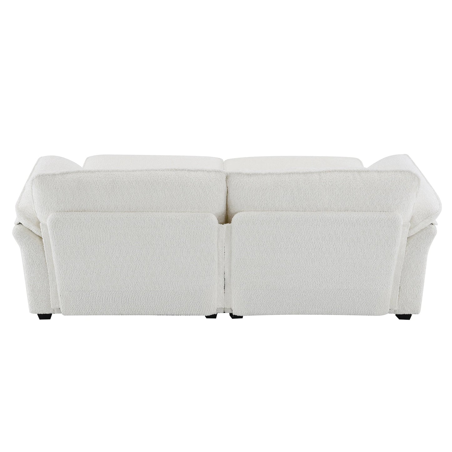 4 Seat Upholstered Sleeper Corner Couch bed set