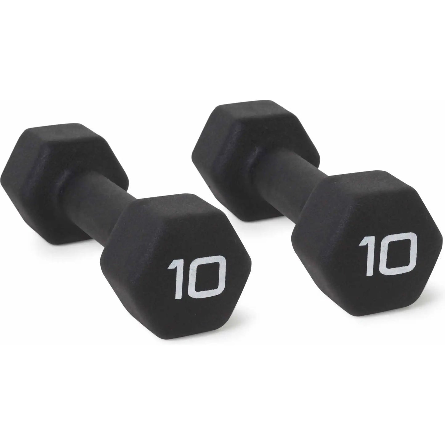 10lb Pair Non-Slip Quiet Hand Weights for Home Gym